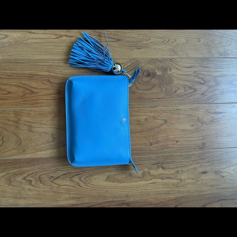 Tory Burch Clutch/Crossbody with Tassel